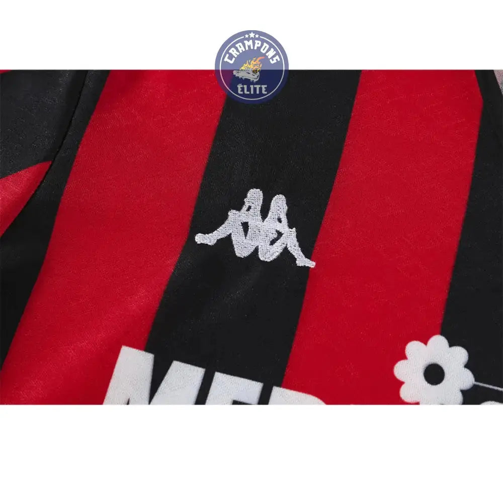 AC Milan 1989/90 Domicile à manches longues