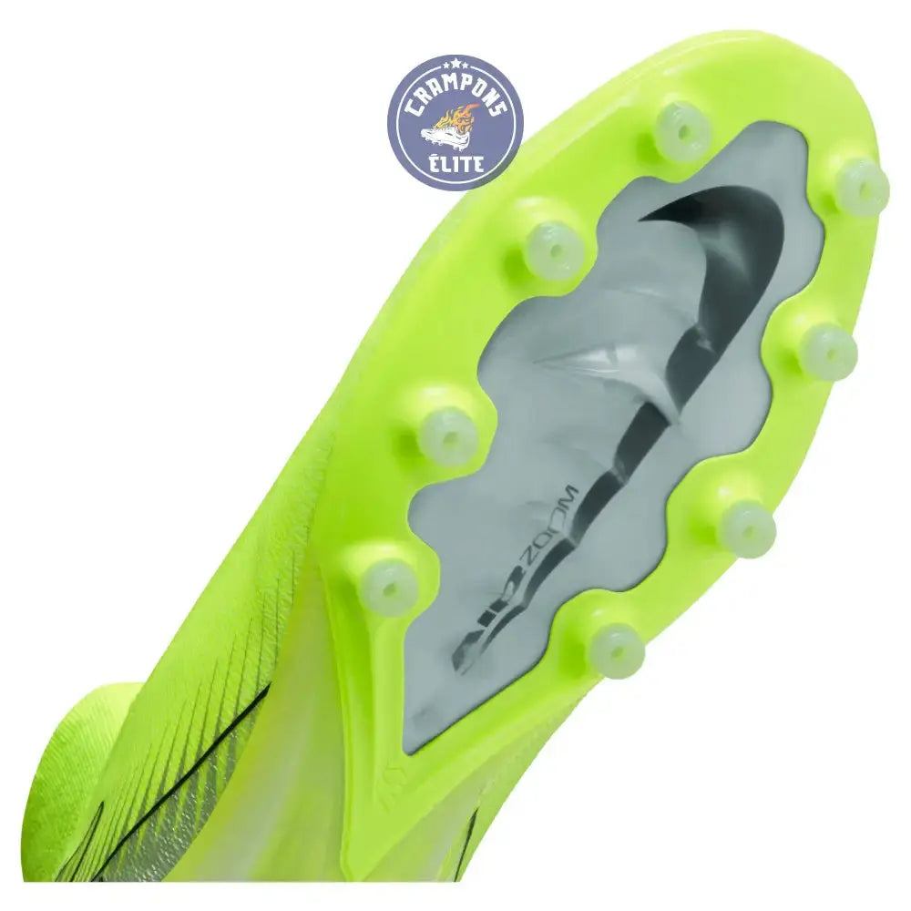 Air Zoom Mercurial Superfly 10 AG - Vert/Jaune/Argenté/Noir