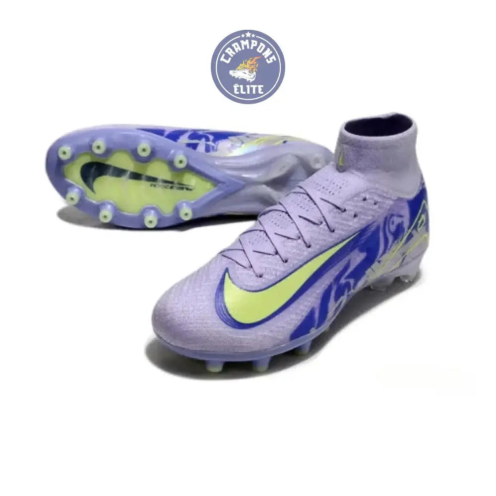 Image of Air Zoom Mercurial Superfly 10 AG - Violet/Bleu/Vert