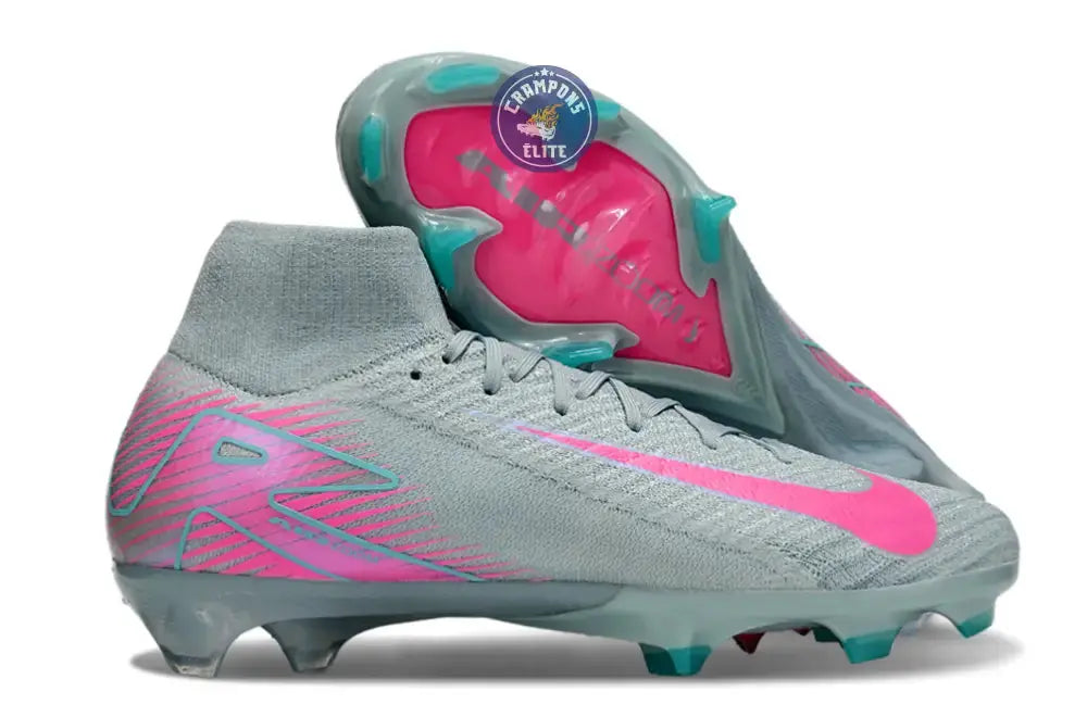 Image of Air Zoom Mercurial Superfly 10 Elite FG Prism - Ocean Cube/Rose