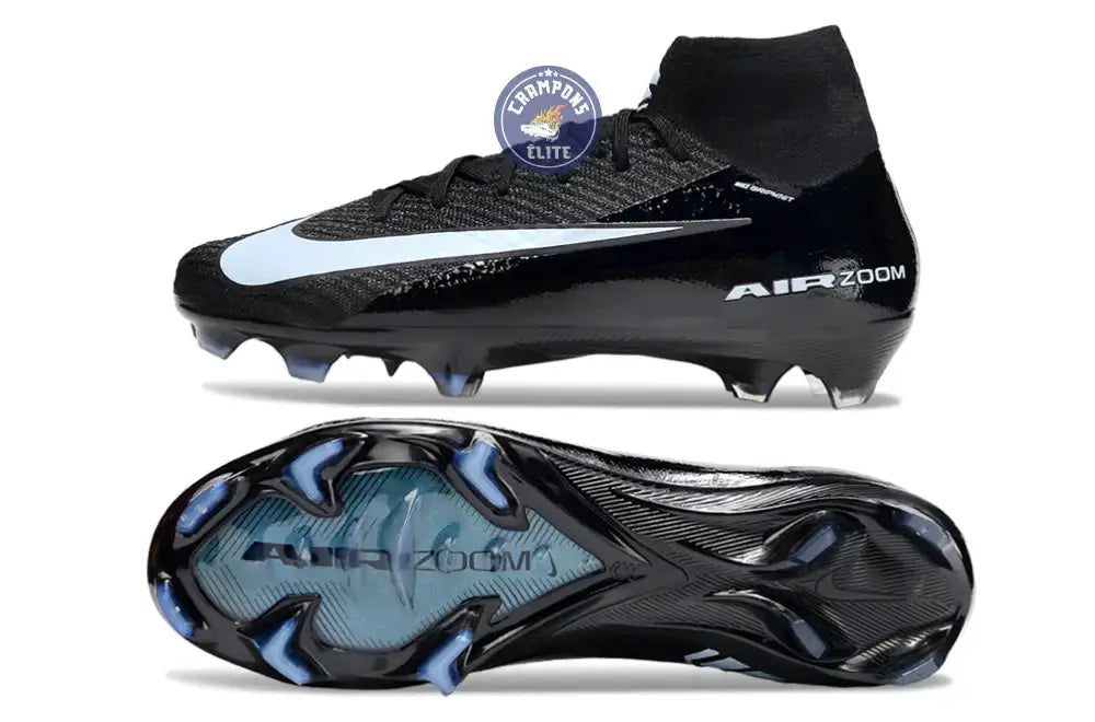 Image of Air Zoom Mercurial Superfly 10 Elite FG Shadow - Noir/Bleu