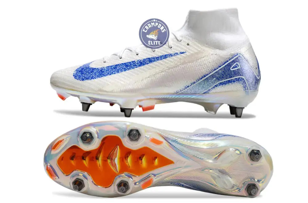 Image of Air Zoom Mercurial Superfly 10 SG Blueprint - Blanc/Bleu