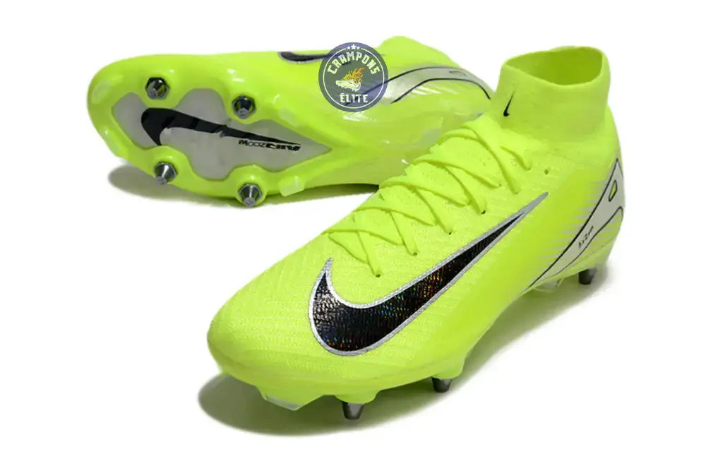 Image of Air Zoom Mercurial Superfly 10 SG-PRO Mad Voltage - Jaune Fluo/Noir