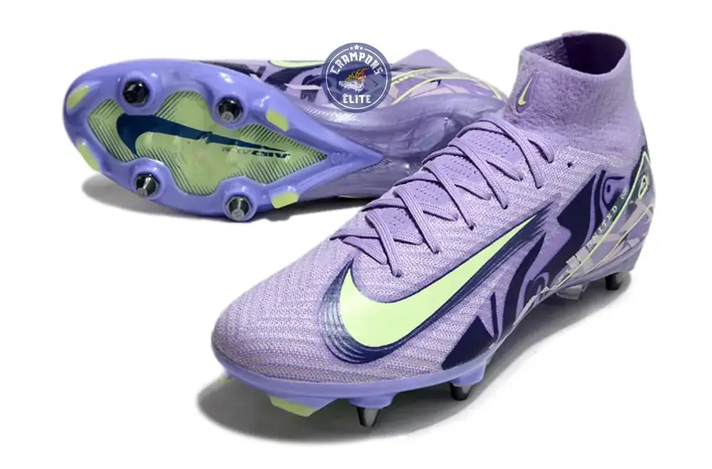 Air Zoom Mercurial Superfly 10 SG United - Purple Agate/Jaune Fluo