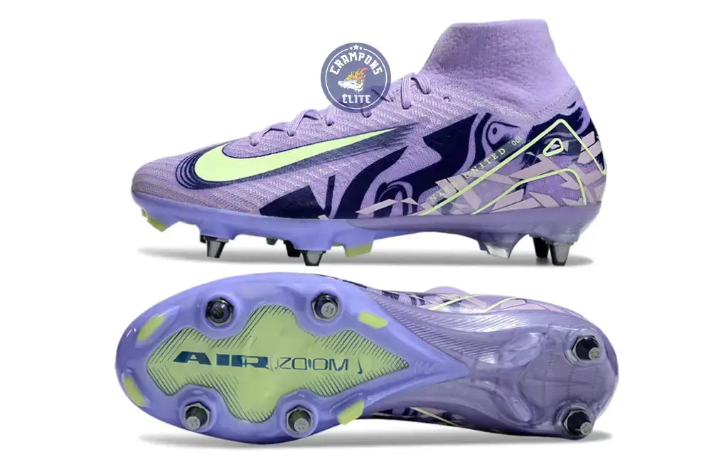Air Zoom Mercurial Superfly 10 SG United - Purple Agate/Jaune Fluo
