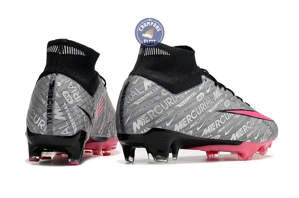 Air Zoom Mercurial Superfly 9 AG 25 - Argenté/Rose/Noir
