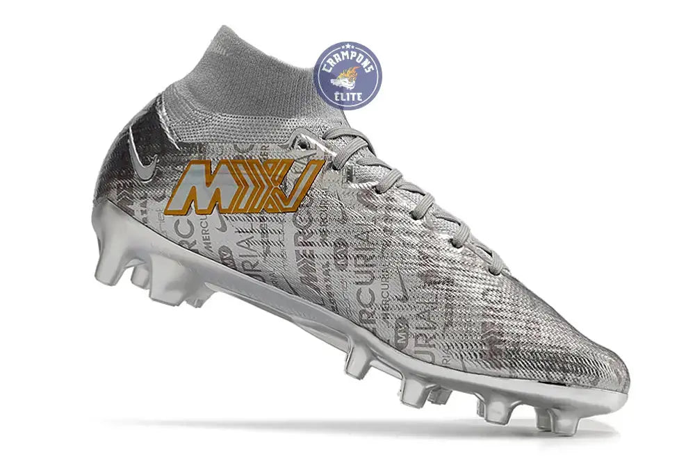 Air Zoom Mercurial Superfly 9 AG - Argenté/Gris/Doré