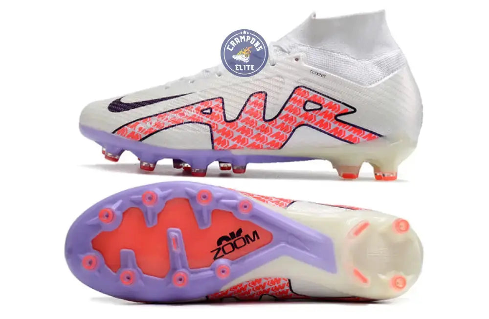 Image of Air Zoom Mercurial Superfly 9 AG - Blanc/Rouge/Blanc ÉDITION LIMITÉE