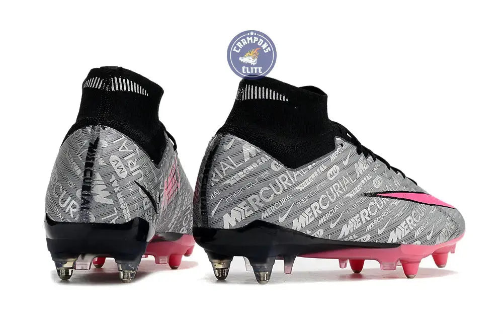 Air Zoom Mercurial Superfly 9 Anticlog 25 - Argenté/Rose/Noir