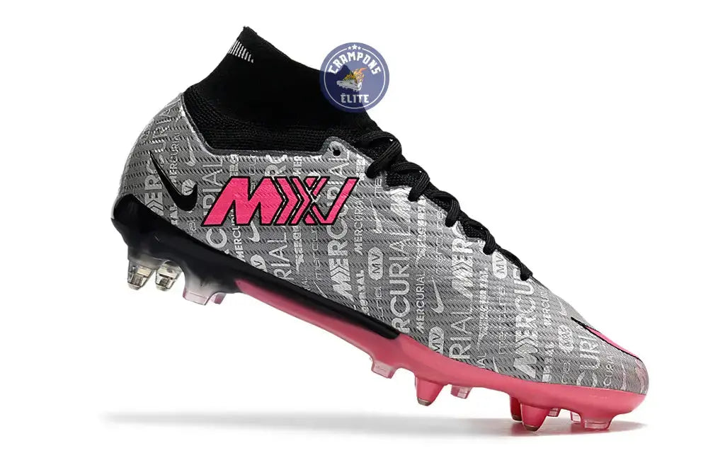 Image of Air Zoom Mercurial Superfly 9 Anticlog 25 - Argenté/Rose/Noir