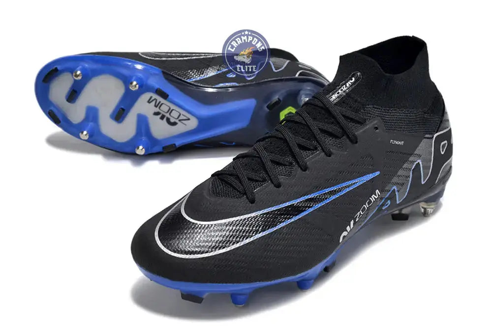 Image of Air Zoom Mercurial Superfly 9 Anticlog SG-PRO Shadow - Noir/Chrome/Bleu