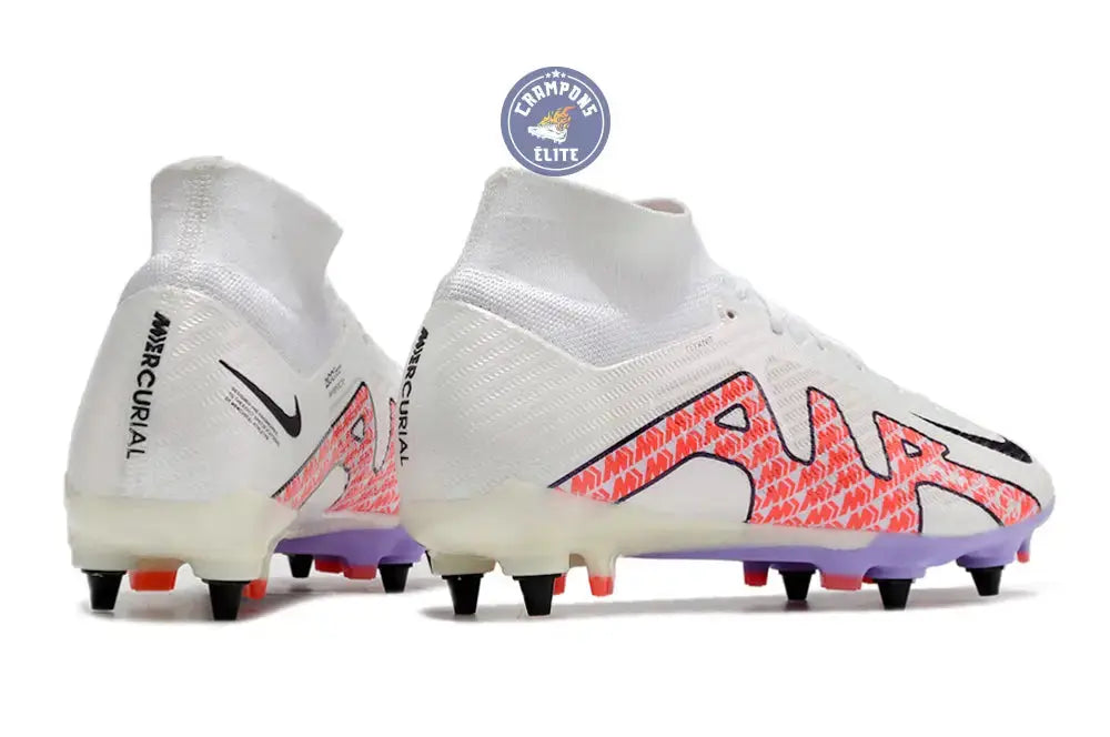 Air Zoom Mercurial Superfly 9 SG - Blanc/Rouge/Blanc ÉDITION LIMITÉE
