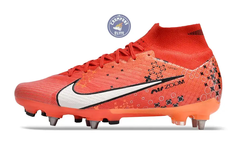 Air Zoom Mercurial Superfly 9 SG-PRO Dream Speed 7 - Rouge Cramoisi/Blanc/Bright Mandarin