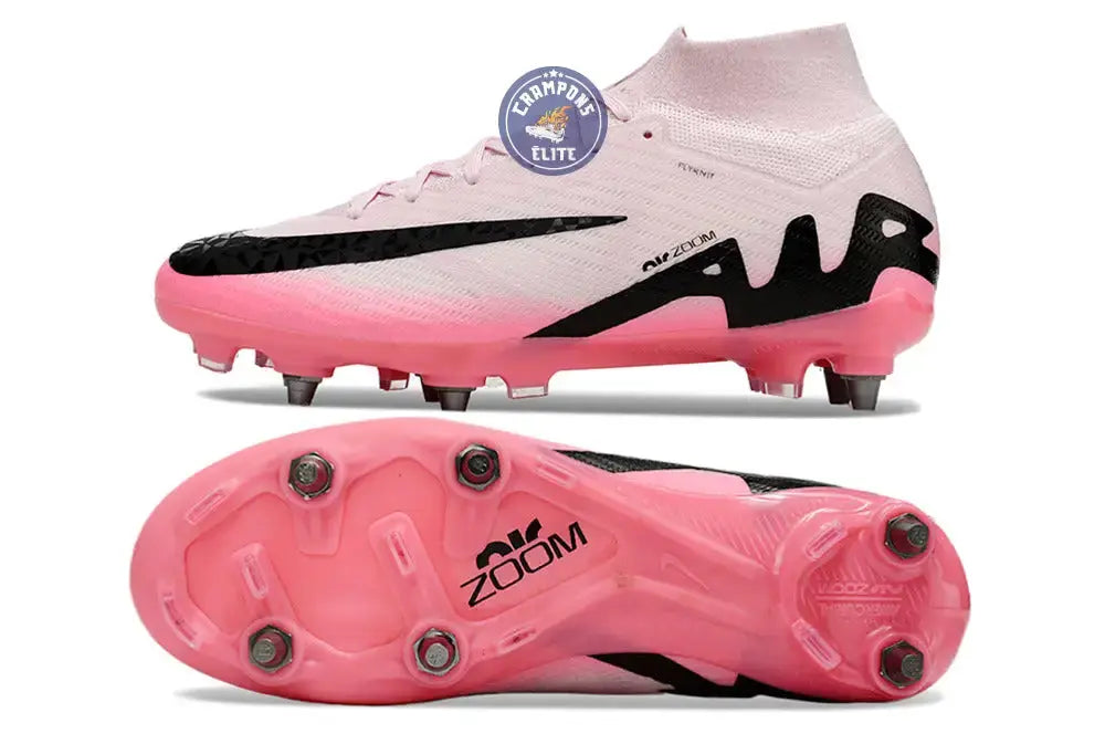 Air Zoom Mercurial Superfly 9 SG-PRO Mad Brilliance - Rose/Noir