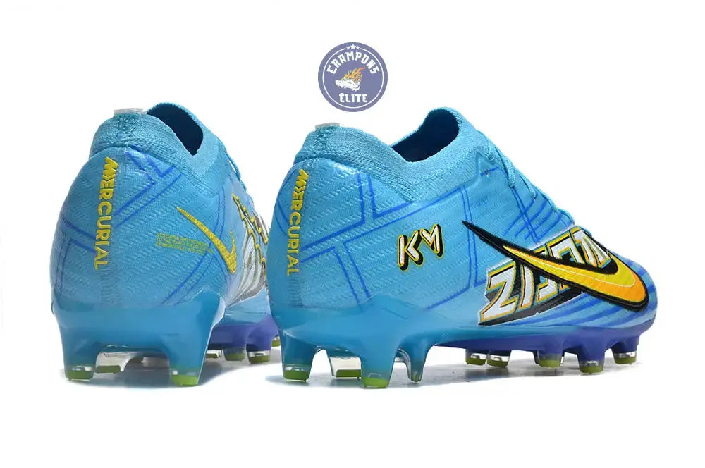 Air Zoom Mercurial Vapor 15 Academy AG Mbappé Personal Edition - Bleu/Blanc