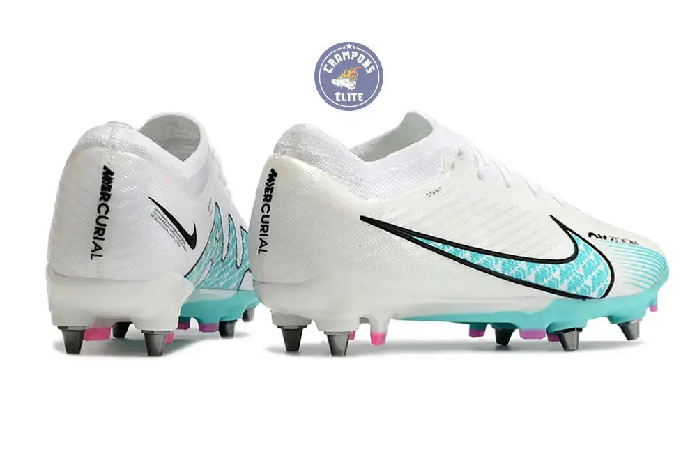 Air Zoom Mercurial Vapor 15 Academy Anticlog SG Blast - Blanc/Bleu Turquoise/Rose