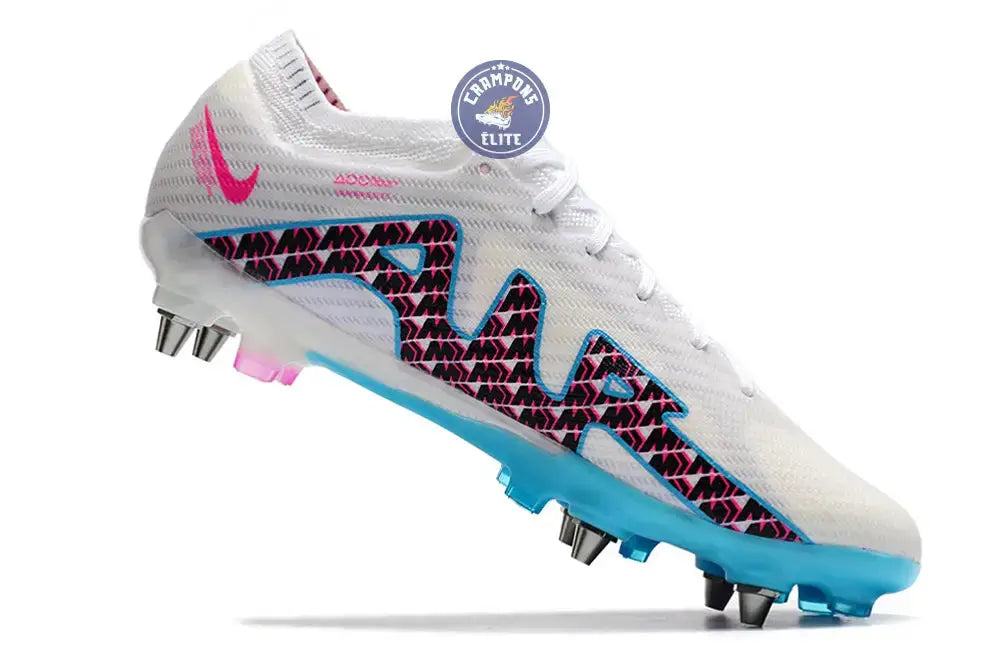 Air Zoom Mercurial Vapor 15 Academy SG - Blanc/Bleu/Rose