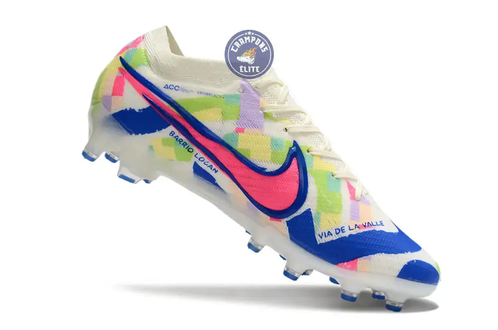 Image of Air Zoom Mercurial Vapor 15 AG - Blanc/Jaune/Bleu/Vert/Rose