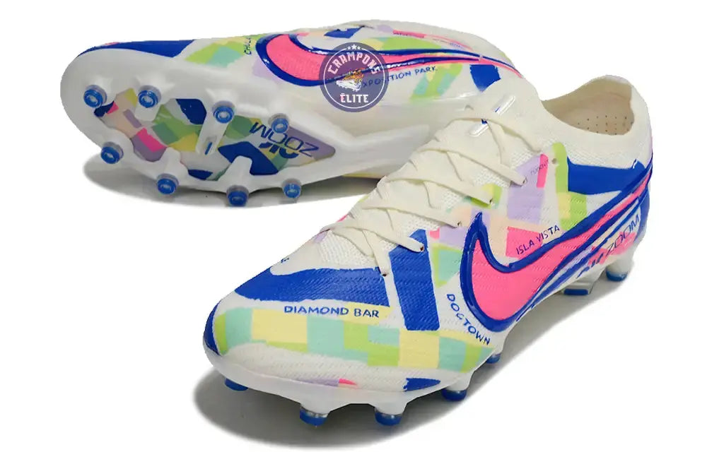 Air Zoom Mercurial Vapor 15 AG - Blanc/Jaune/Bleu/Vert/Rose