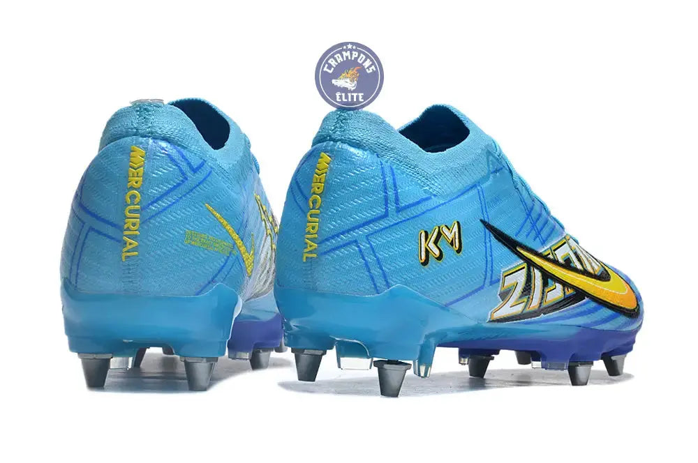 Air Zoom Mercurial Vapor 15 Anticlog SG Mbappé Personal Edition - Bleu/Blanc