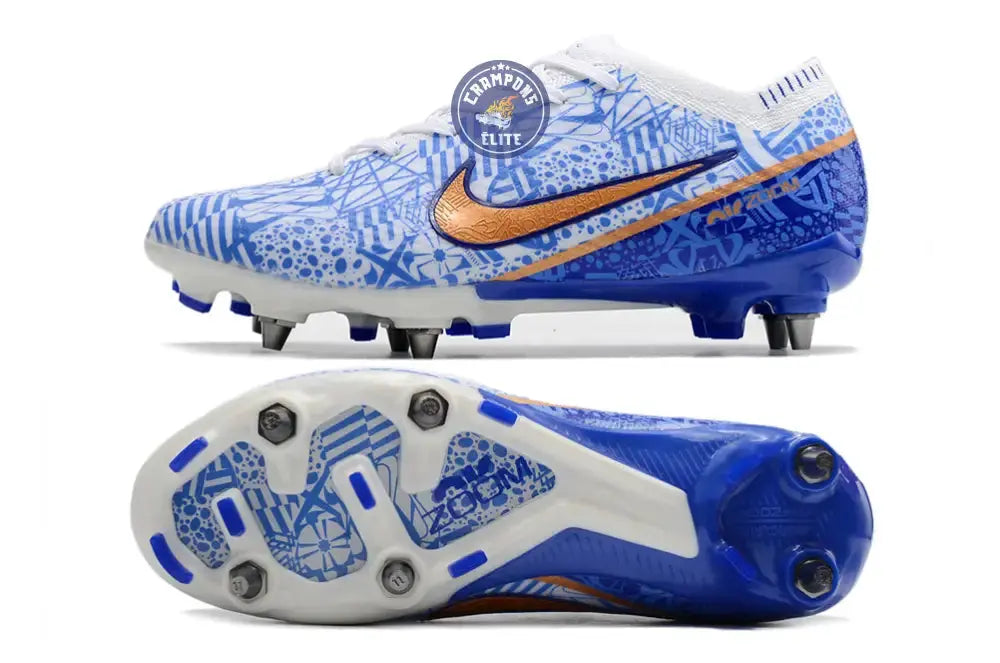 Image of Air Zoom Mercurial Vapor 15 Anticlog SG-PRO CR7 Personal Edition - Blanc/Cuivré/Bleu