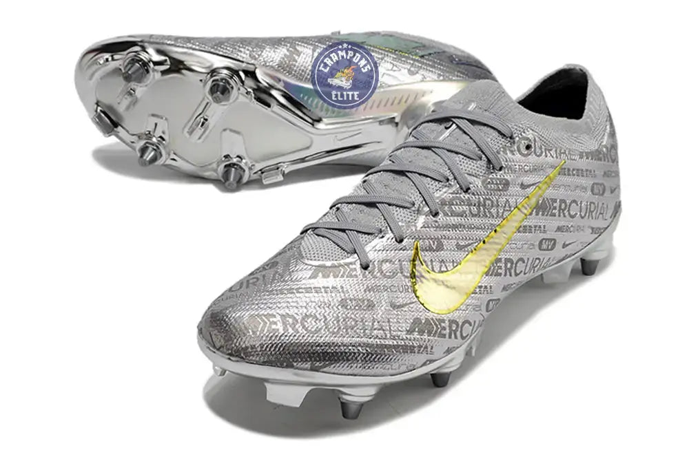 Image of Air Zoom Mercurial Vapor 15 Anticlog SG XXV - Argenté/Noir/Gris ÉDITION LIMITÉE