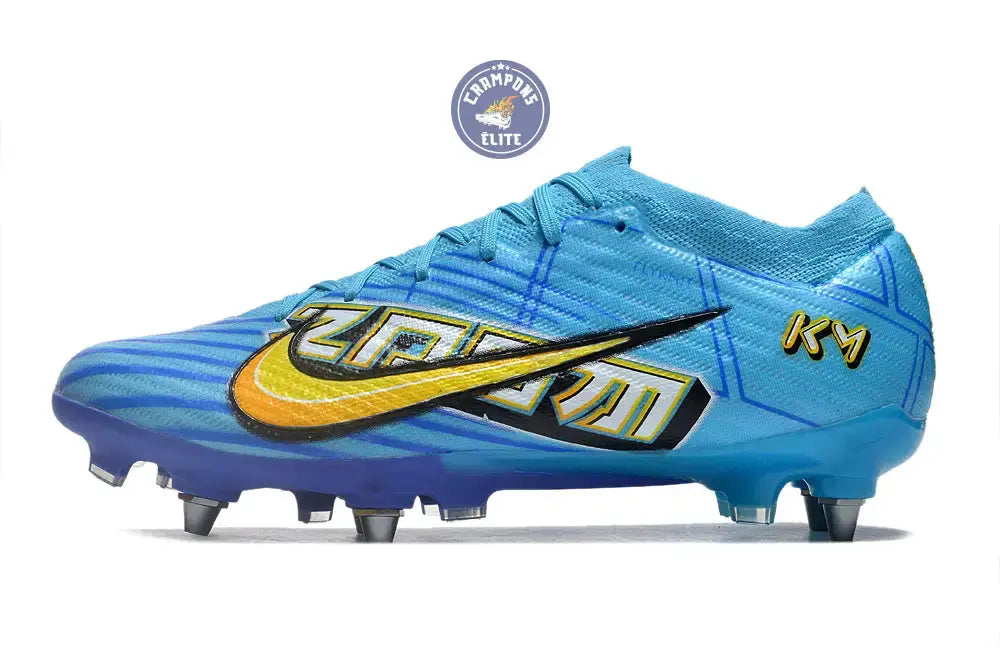 Air Zoom Mercurial Vapor 15 SG Mbappé Personal Edition - Bleu/Blanc