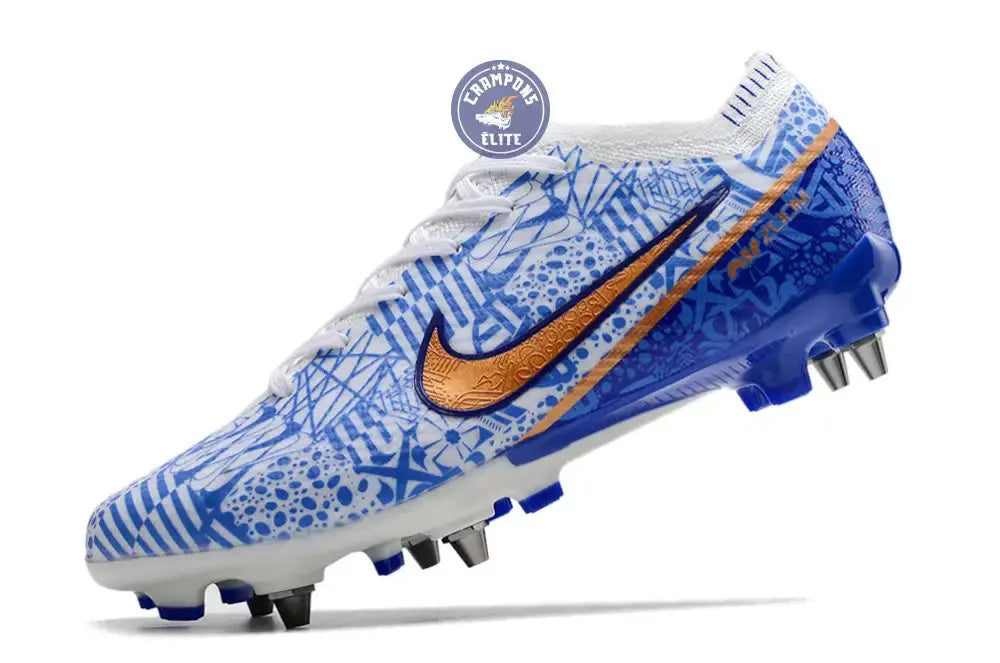 Air Zoom Mercurial Vapor 15 SG-PRO CR7 Personal Edition - Blanc/Cuivré/Bleu