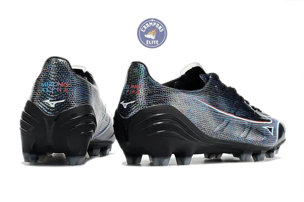 Alpha Elite FG/AG Black Pack - Noir/Rouge/Bleu