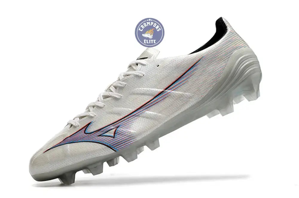 Alpha Elite FG/AG Shining - Blanc/Rouge