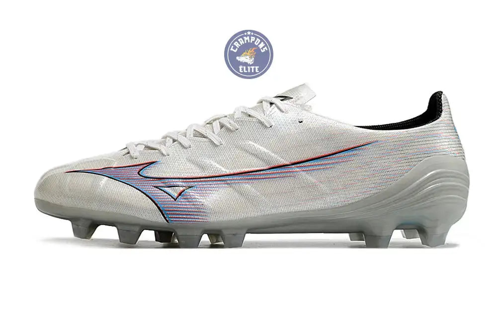 Alpha Elite FG/AG Shining - Blanc/Rouge