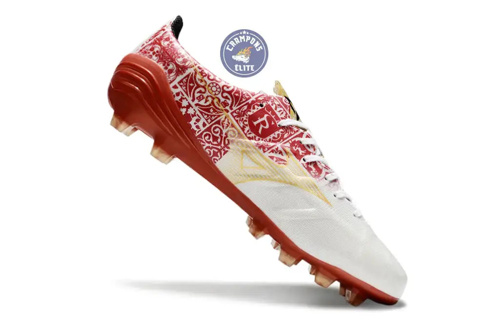 Image of Alpha Made in Japan FG/AG Sergio Ramos 4 Vol. lll - Blanc/Doré/Rouge ÉDITION LIMITÉE