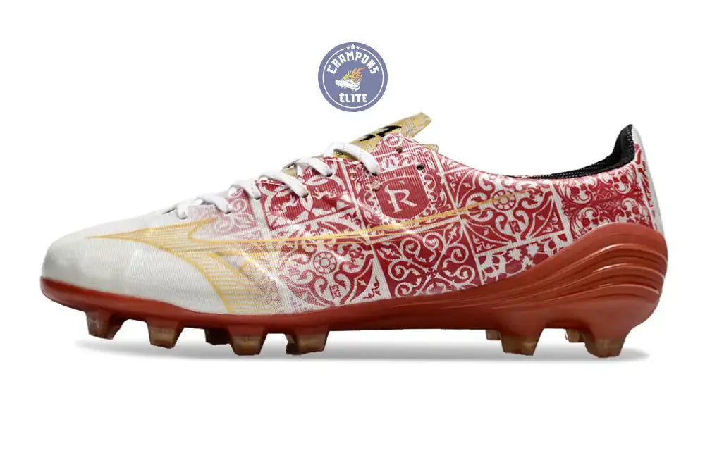 Alpha Made in Japan FG/AG Sergio Ramos 4 Vol. lll - Blanc/Doré/Rouge ÉDITION LIMITÉE