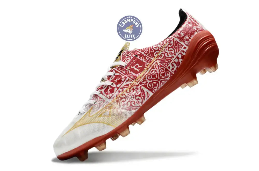 Alpha Made in Japan FG/AG Sergio Ramos 4 Vol. lll - Blanc/Doré/Rouge ÉDITION LIMITÉE