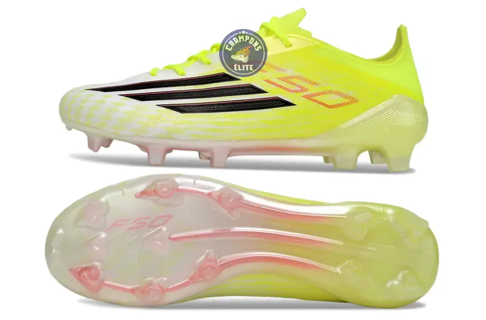 F50 ELITE FG BORN FOR GOALS - JAUNE/NOIR/LUCID RED