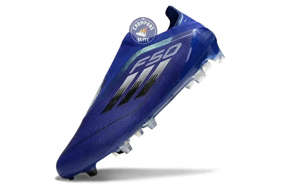 F50 Elite Laceless FG - Bleu/Noir