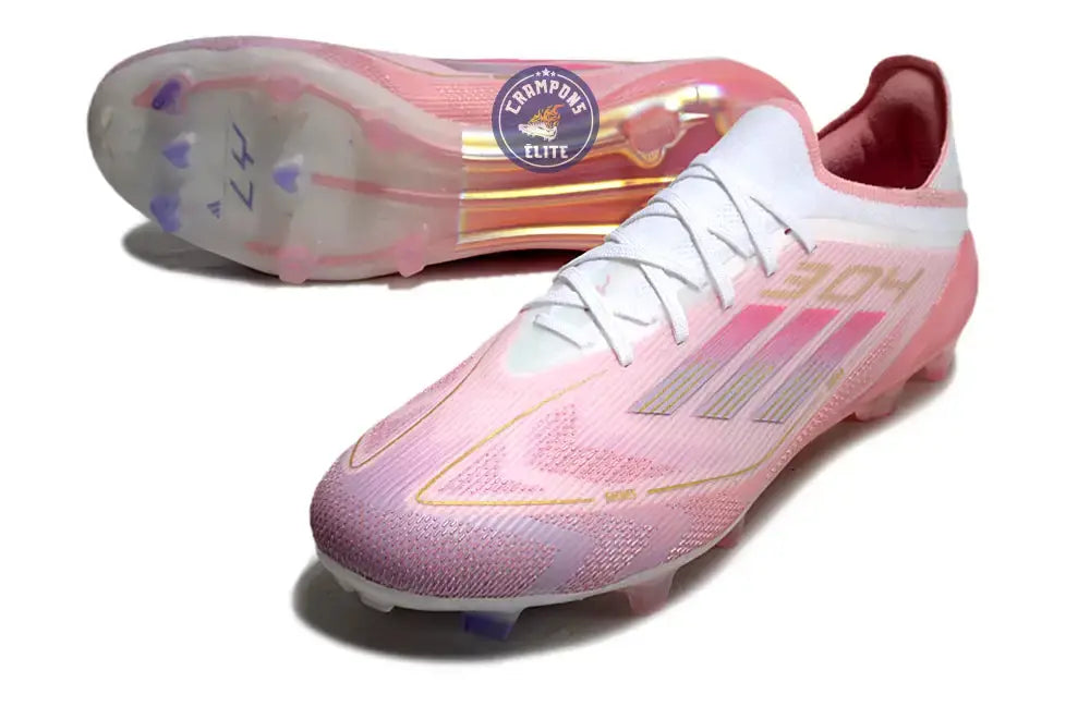 F50 Elite Lacets FG Lamine Yamal 304 - Rose clair/Purple Glow/Lite Pink ÉDITION LIMITÉE