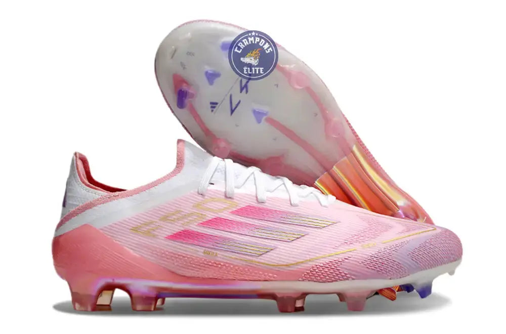 F50 Elite Lacets FG Lamine Yamal 304 - Rose clair/Purple Glow/Lite Pink ÉDITION LIMITÉE