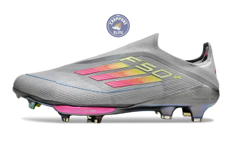 F50 + Laceless FG Concept Gris/Rose/Jaune