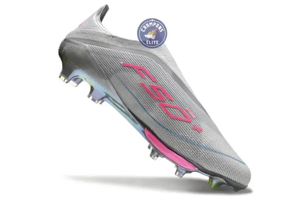 Image of F50 + Laceless FG Concept Gris/Rose/Jaune