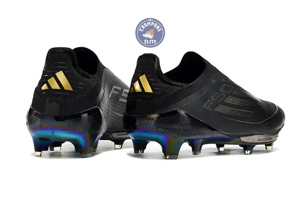 Image of F50 + Laceless FG Dark Spark - Noir/Argenté/Doré