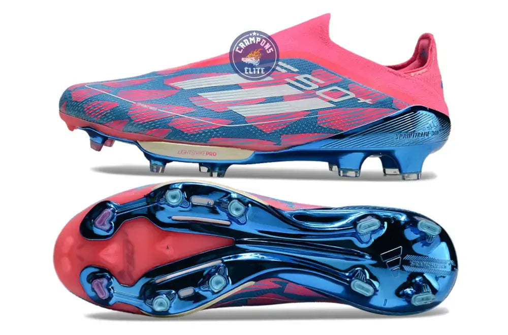 Image of F50 + Laceless FG Reemergence - Bleu/Blanc/Rose