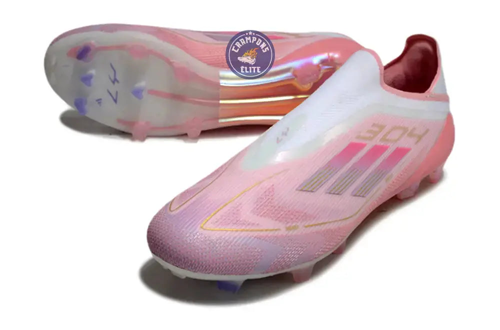F50 Lamine Yamal Laceless FG Rose/Blanc