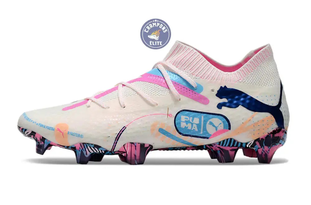 Future 7 Match FG/AG Volume Up - Blanc/Bleu/Poison Pink/Fizzy Melon/Bleu