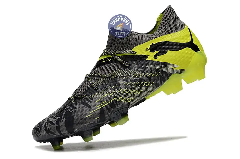 Future 7 Ultimate FG/AG Rush - Strong Gray/Cool Dark Gray/Electric Lime ÉDITION LIMITÉE