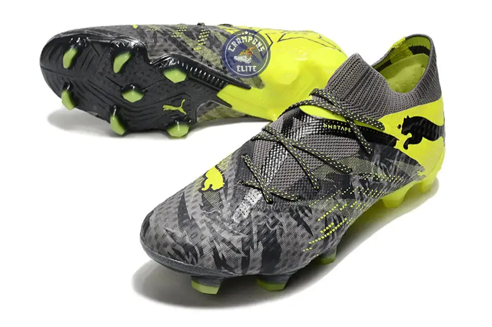 Image of Future 7 Ultimate FG/AG Rush - Strong Gray/Cool Dark Gray/Electric Lime ÉDITION LIMITÉE