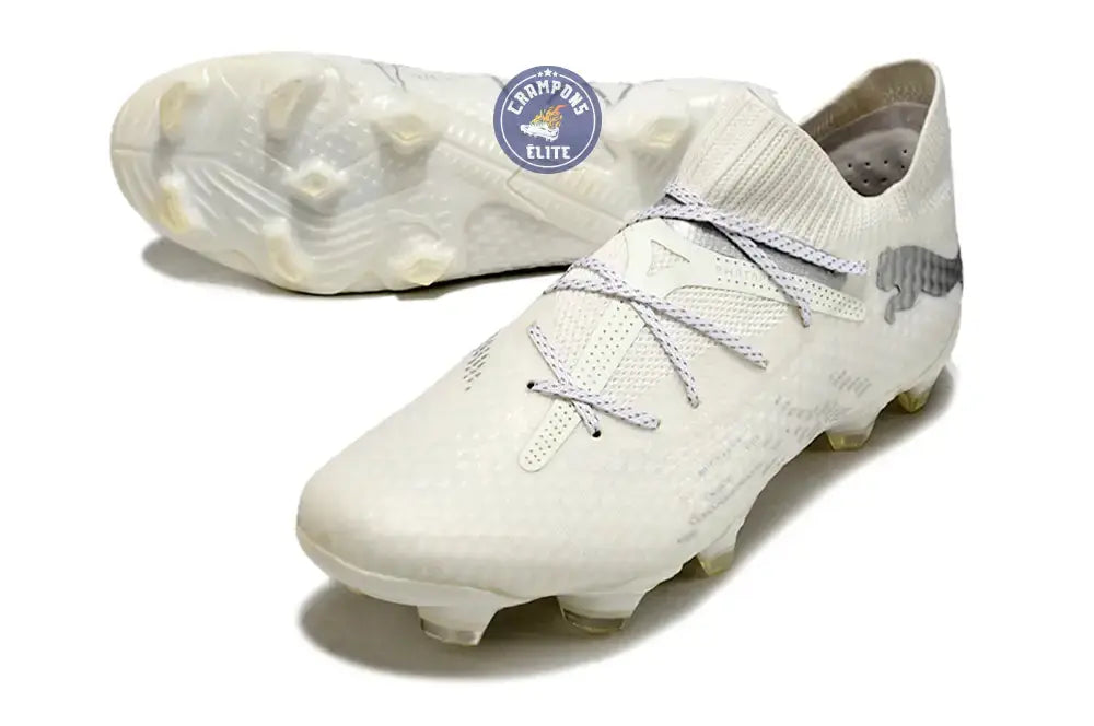 Future 7 Ultimate FG/AG White Pack - Blanc/Argenté