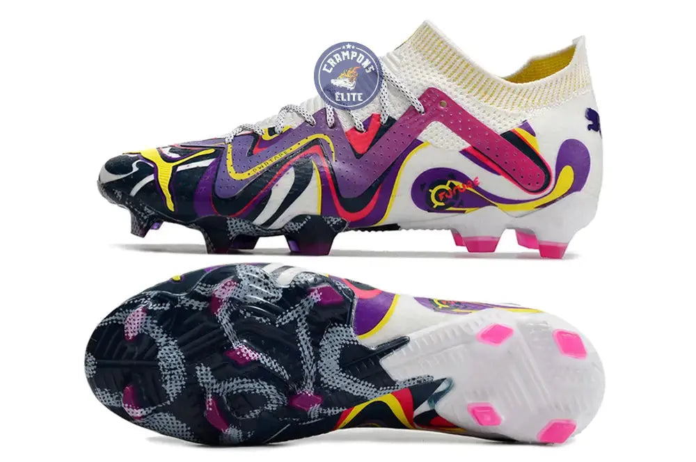 Future Ultimate FG Creativity - Blanc/Violet/Jaune ÉDITION LIMITÉE