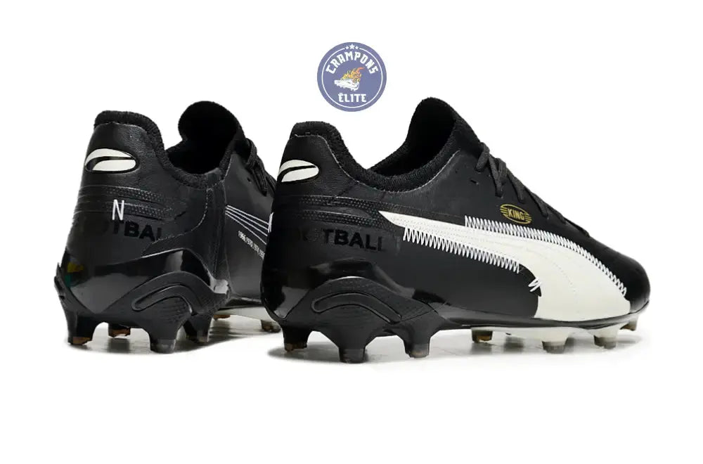 King Ultimate FG/AG Art of Football - Noir/Alpine Snow/Doré/Blanc ÉDITION LIMITÉE