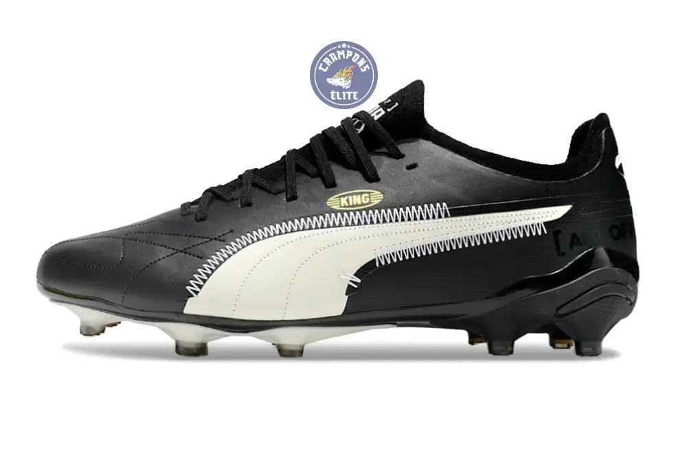 King Ultimate FG/AG Art of Football - Noir/Alpine Snow/Doré/Blanc ÉDITION LIMITÉE
